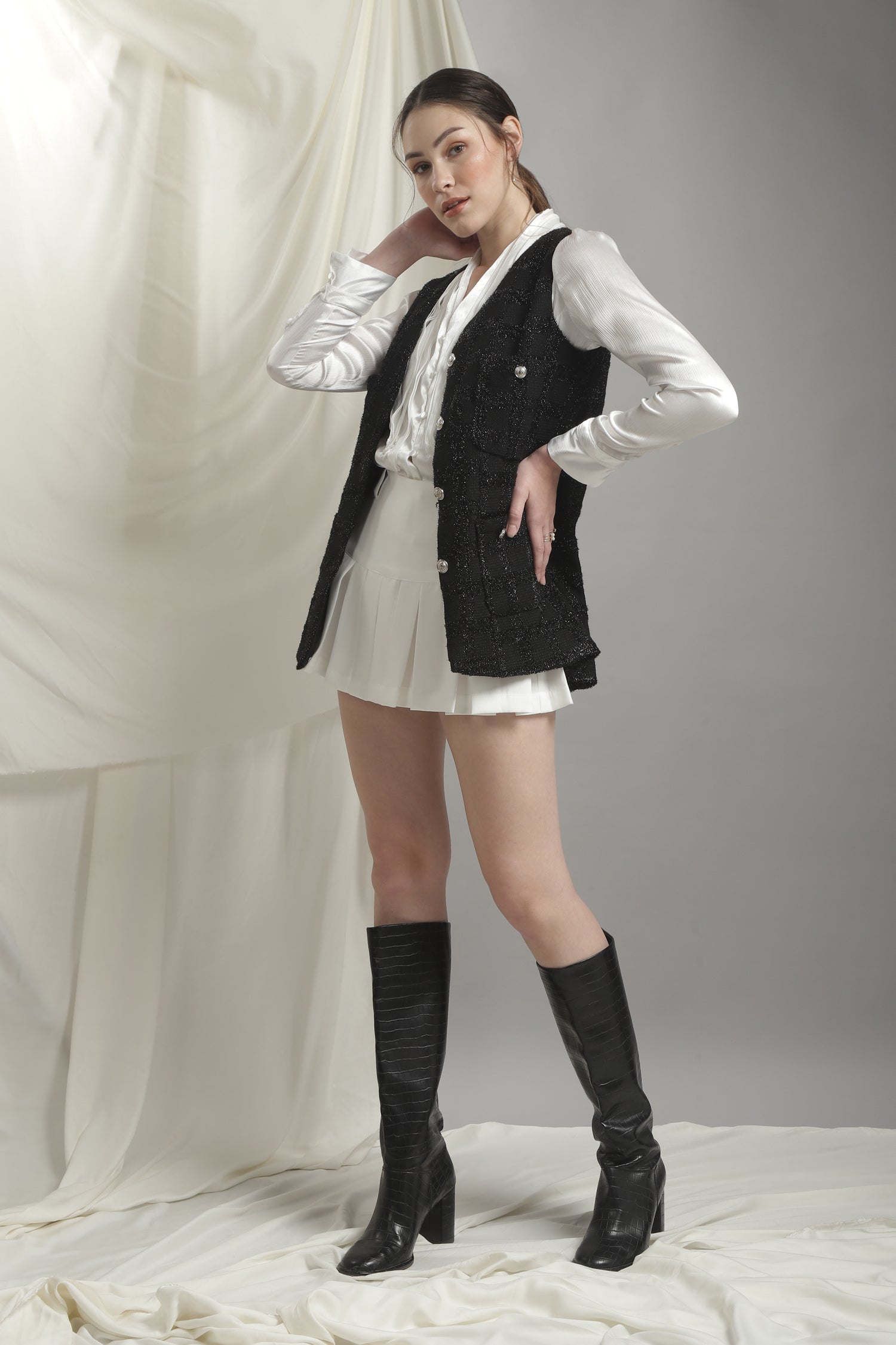 Blair Sleeveless Jacket