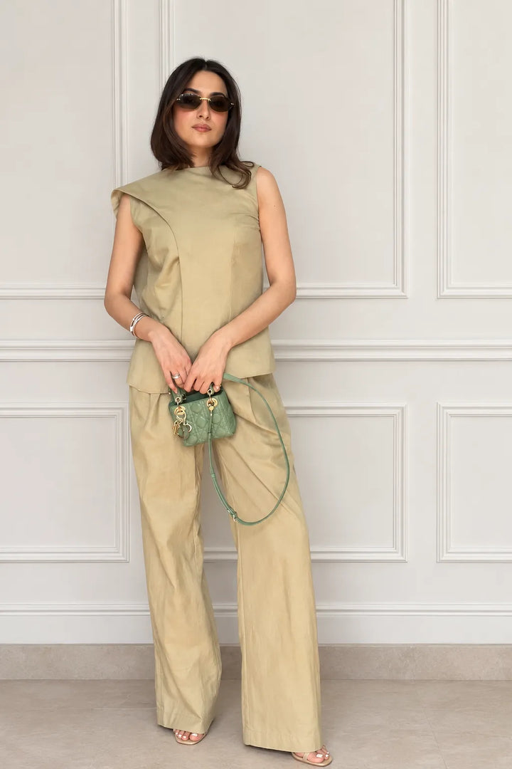 Itika Arora in Pistachio Co-ord Set