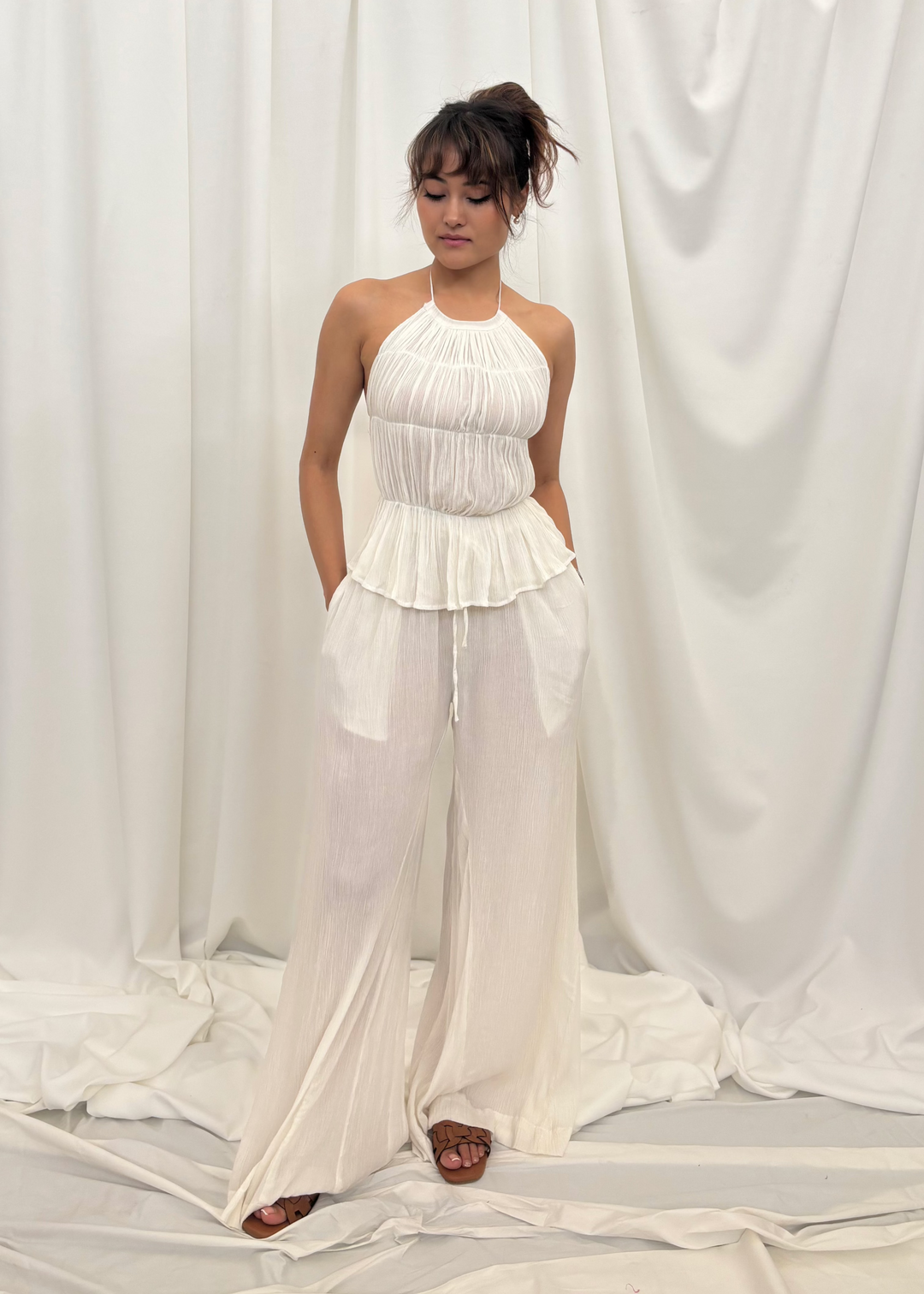 Senna Co-ord set (White)