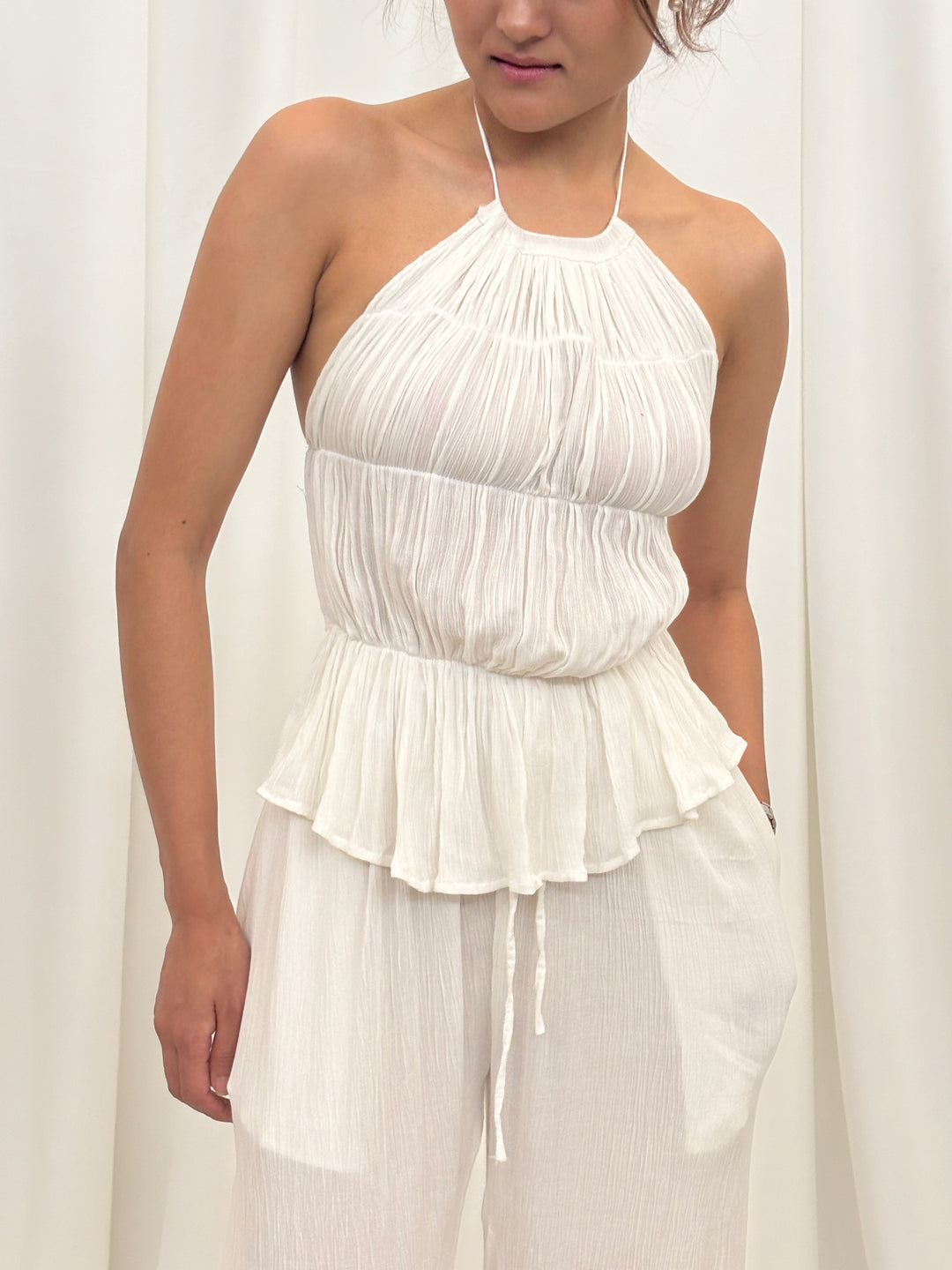 Senna Co-ord set (White)