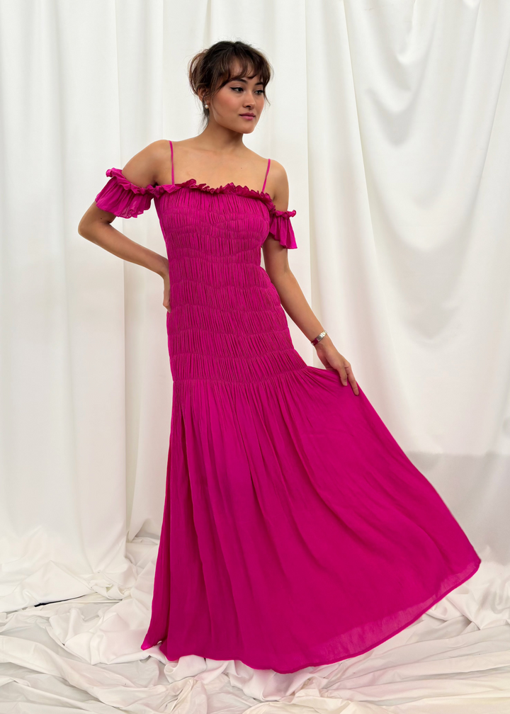 Aria Maxi Dress (pink)
