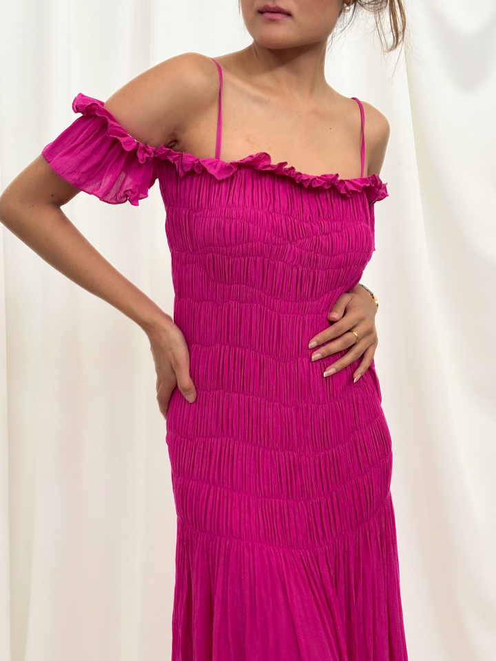 Aria Maxi Dress (pink)