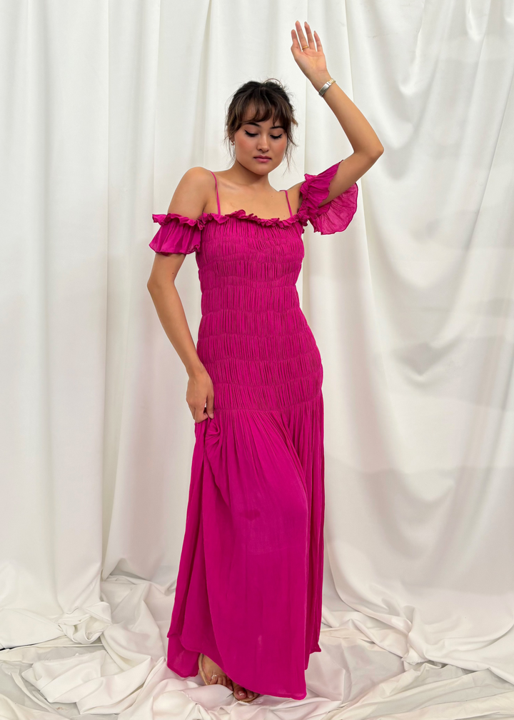 Aria Maxi Dress (pink)