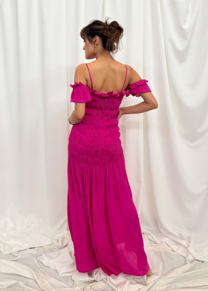 Aria Maxi Dress (pink)