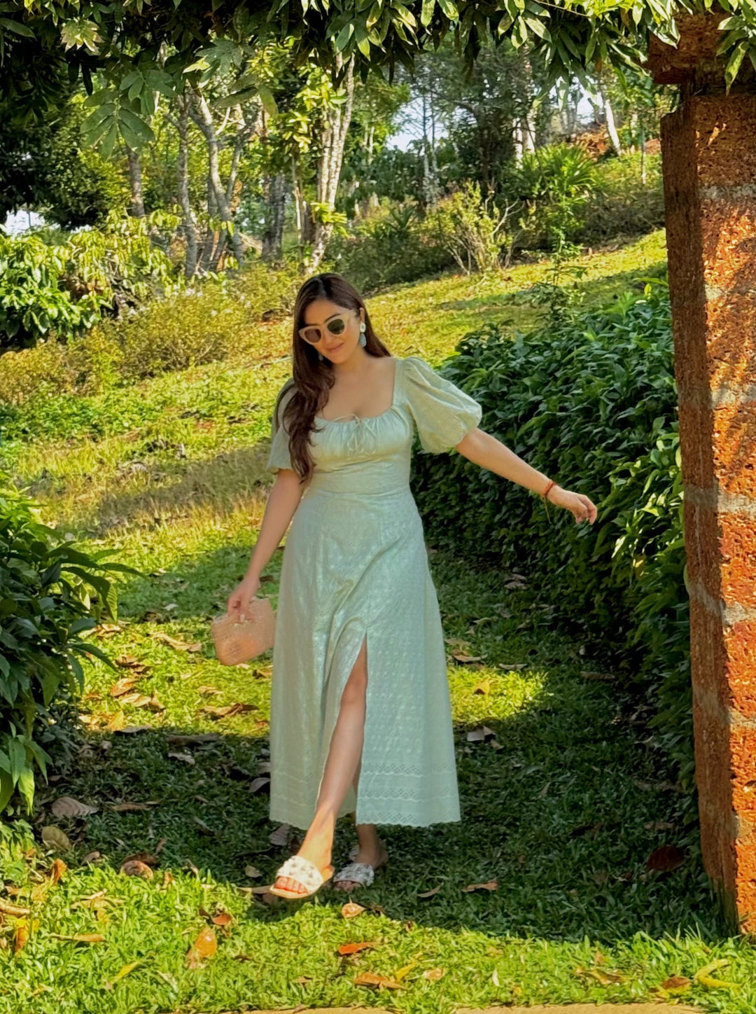 Komal Kapoor in Peony Dress