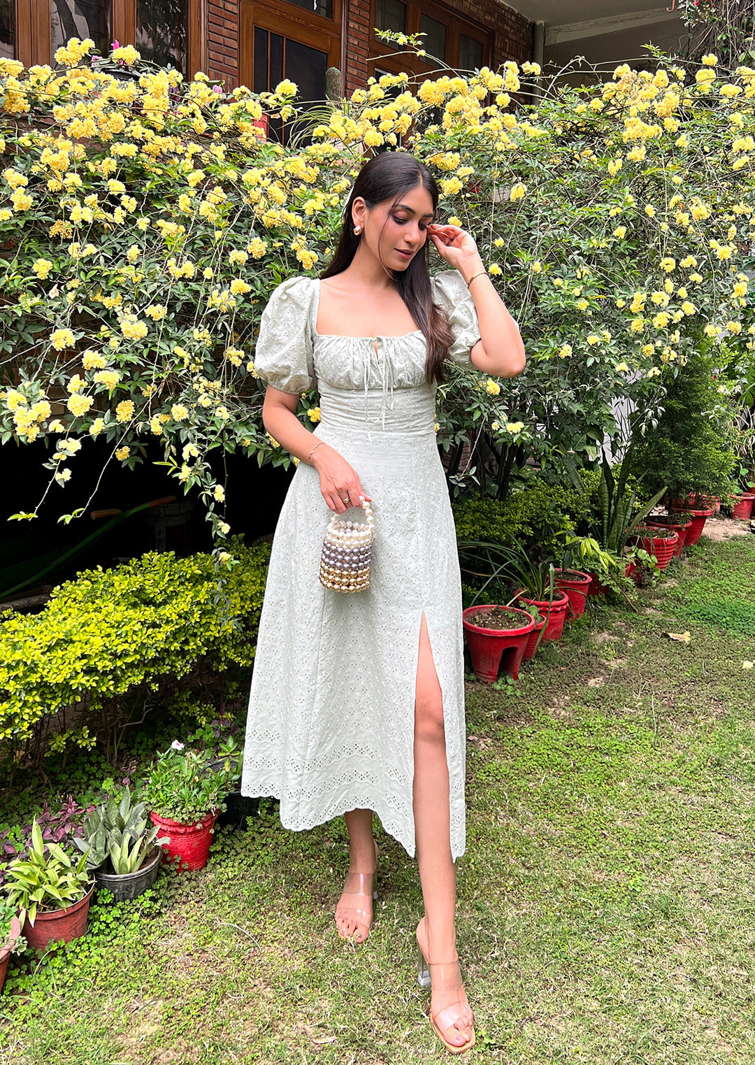 Komal Kapoor in Peony Dress