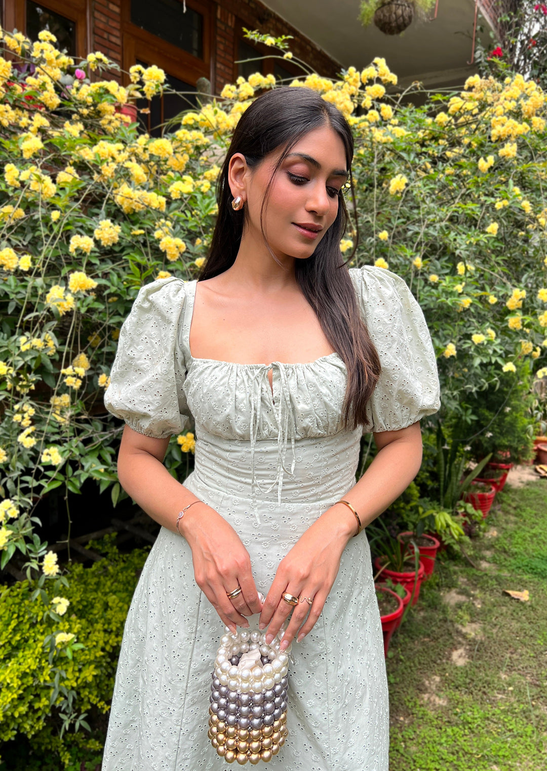 Komal Kapoor in Peony Dress