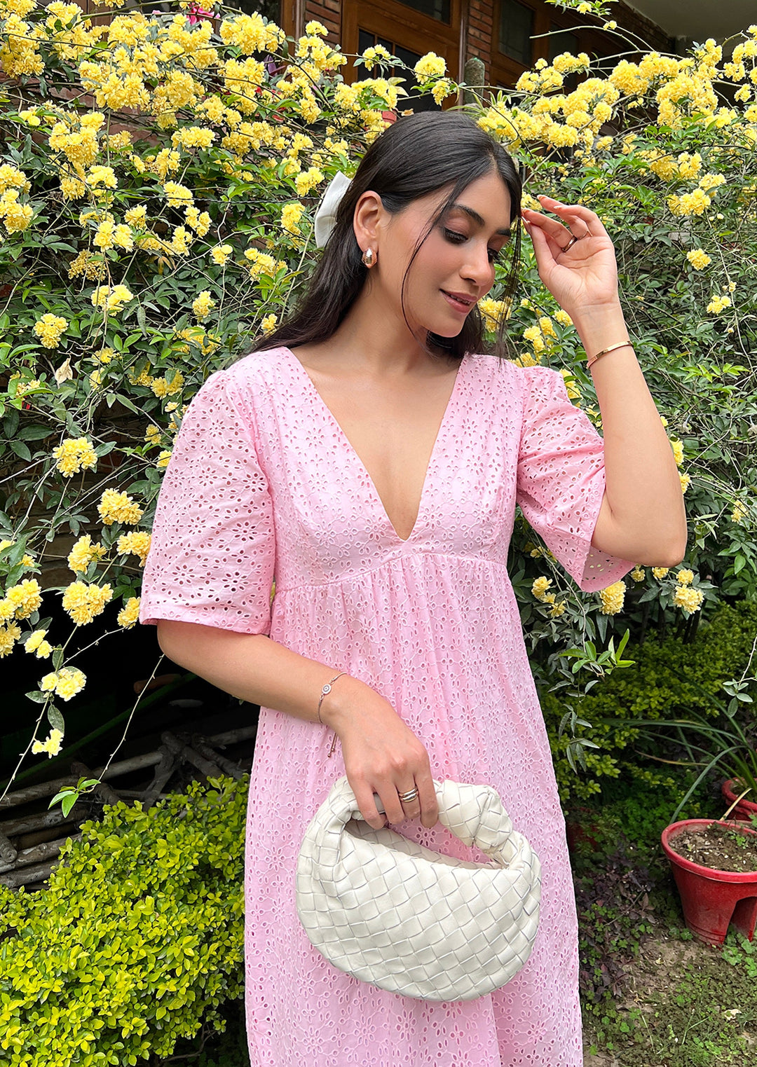 Somya Bakshi in Blossom Dress