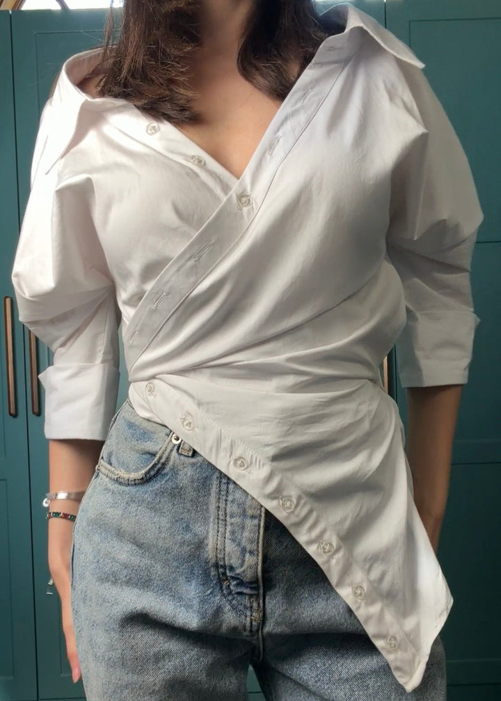 Alba wrap Shirt