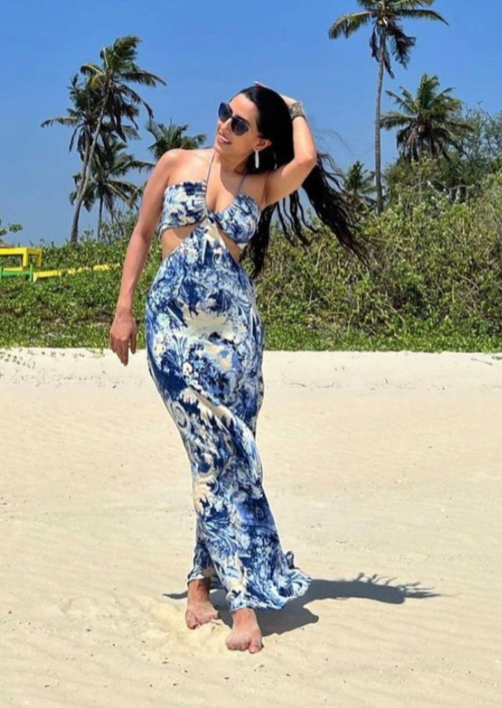 Karma Dhingra in High-Tide Maxi Dress