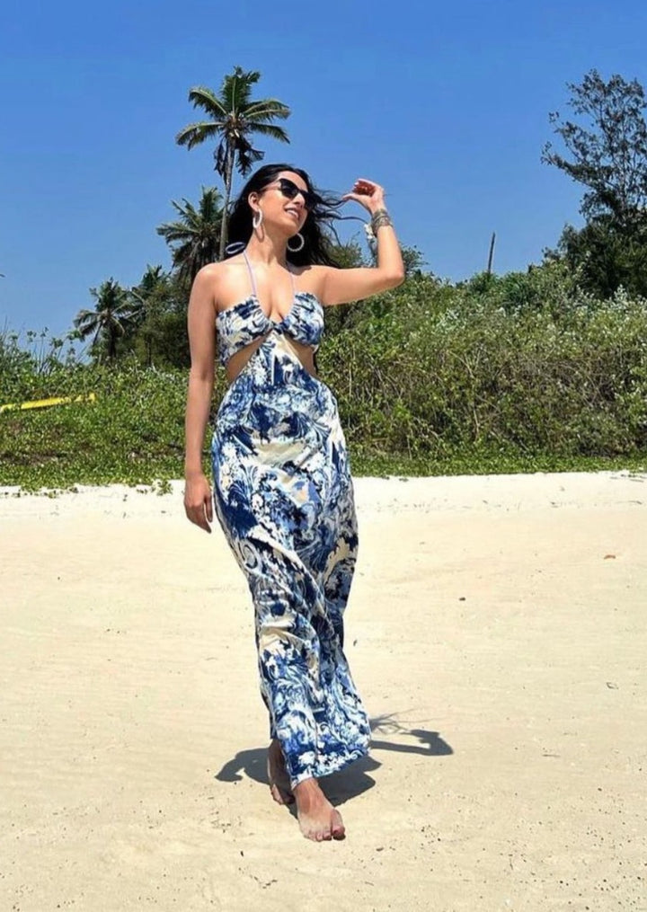 Karma Dhingra in High-Tide Maxi Dress