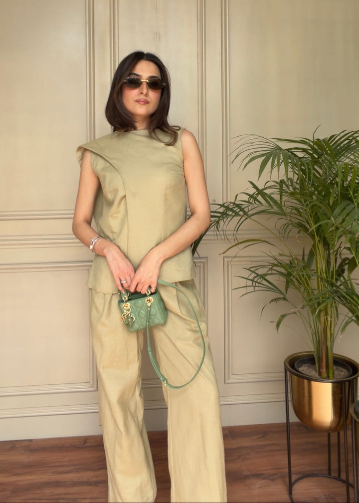 Itika Arora in Pistachio Co-ord Set