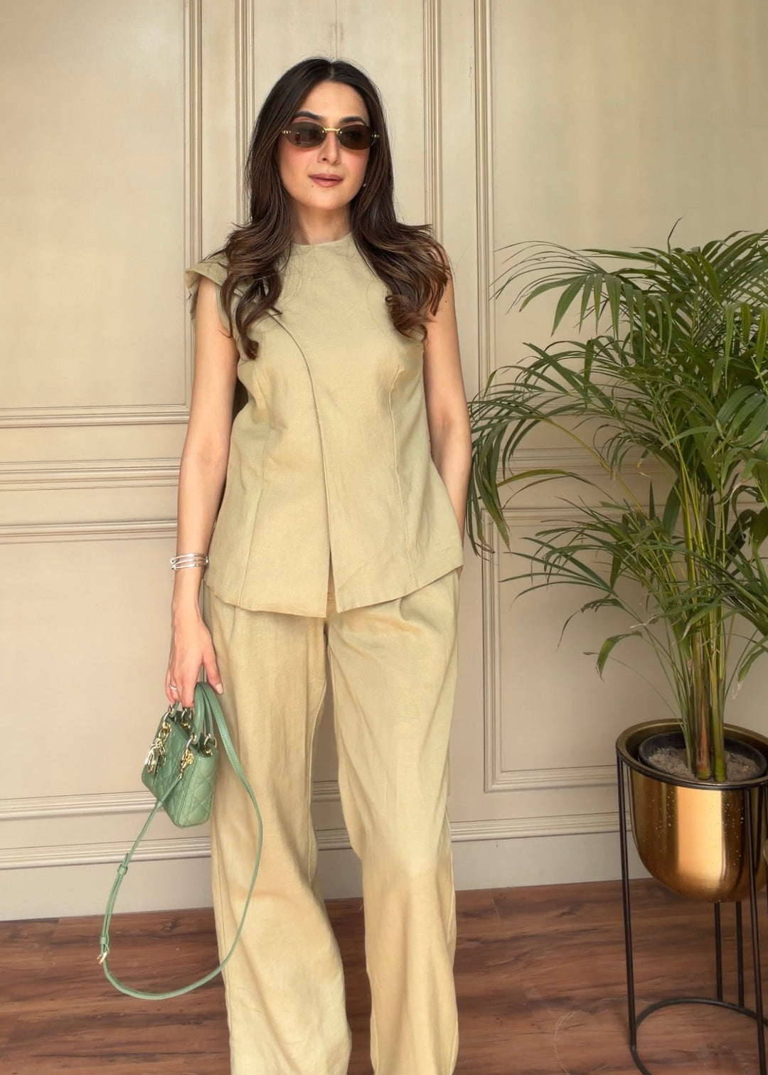 Itika Arora in Pistachio Co-ord Set
