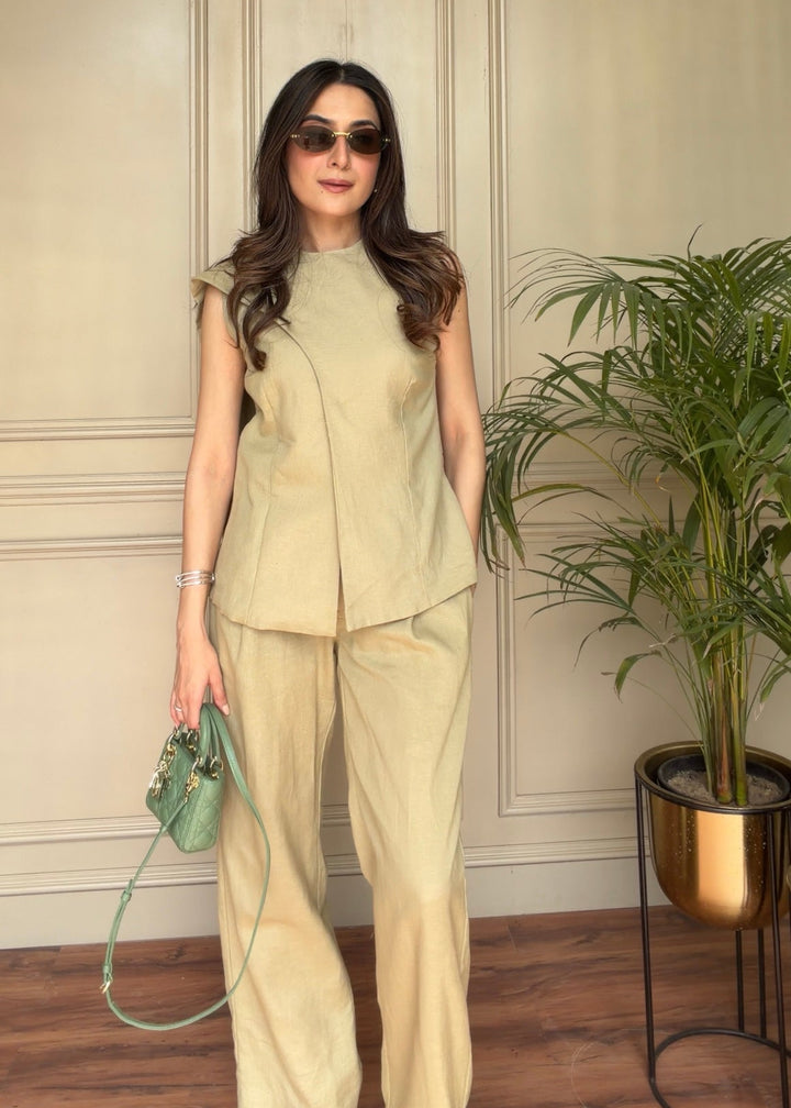 Itika Arora in Pistachio Co-ord Set