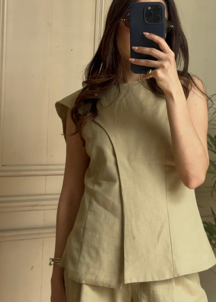 Itika Arora in Pistachio Co-ord Set