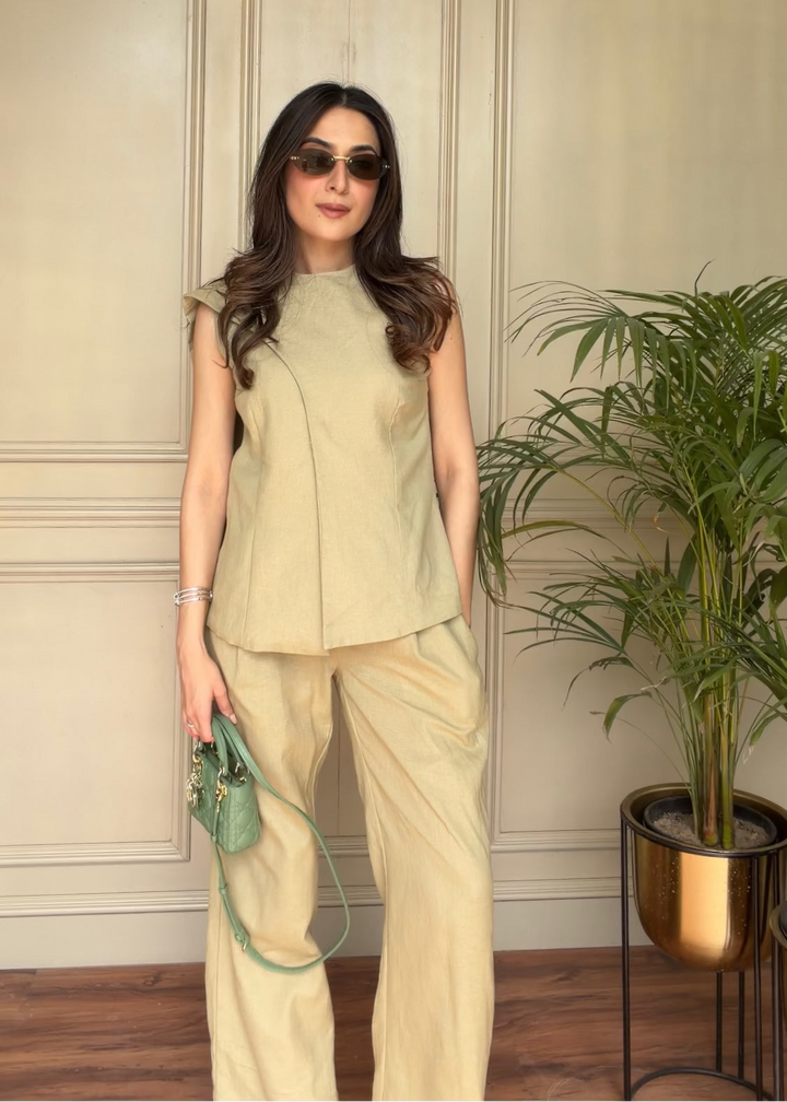 Itika Arora in Pistachio Co-ord Set