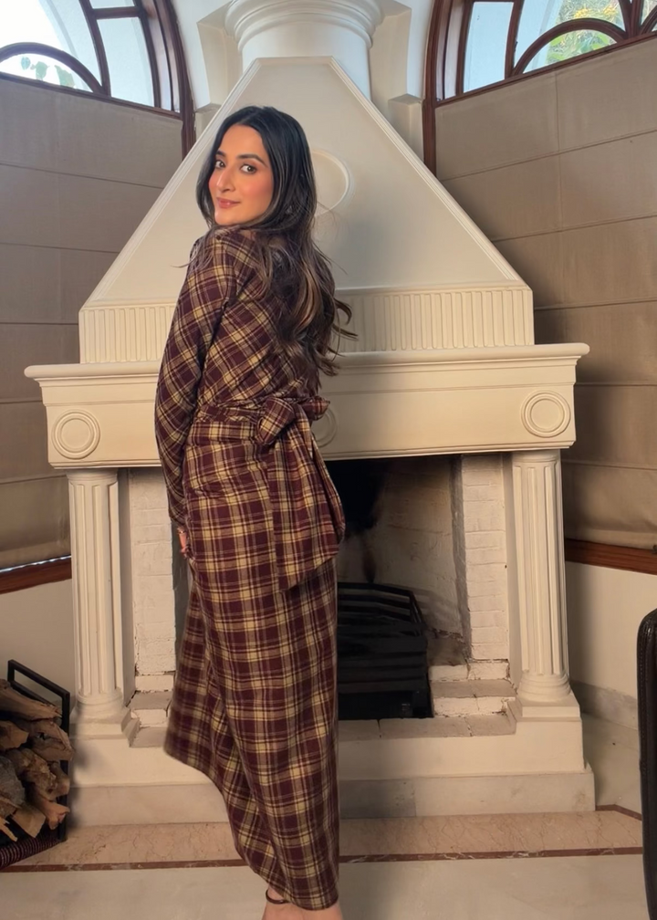 Itika Arora in Mayfair Drape Dress