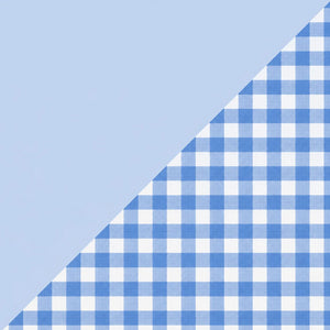 Light Blue / Blue Gingham