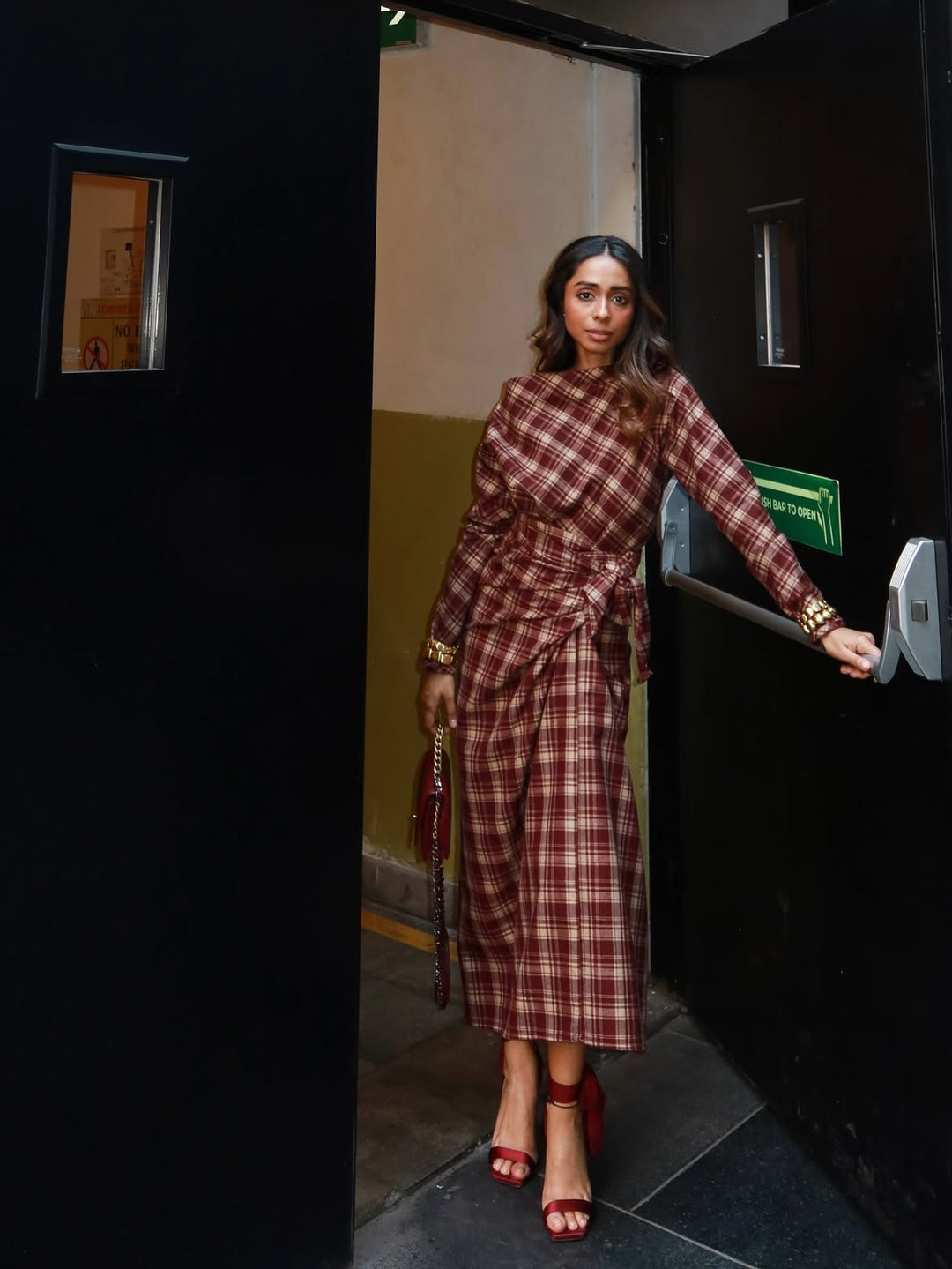 Itika Arora in Mayfair Drape Dress