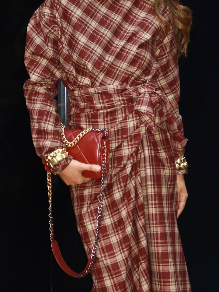 Itika Arora in Mayfair Drape Dress