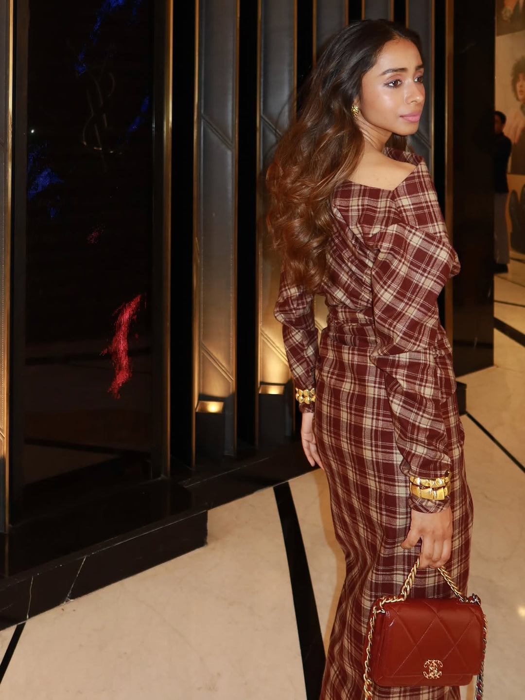Itika Arora in Mayfair Drape Dress