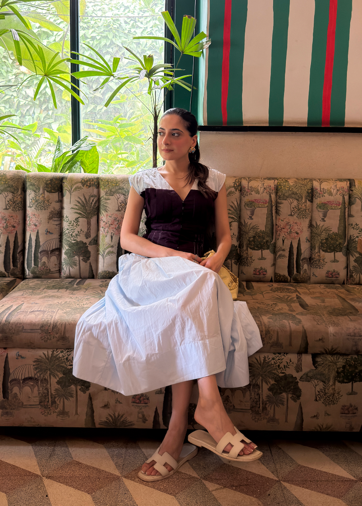 Thea pleated dress