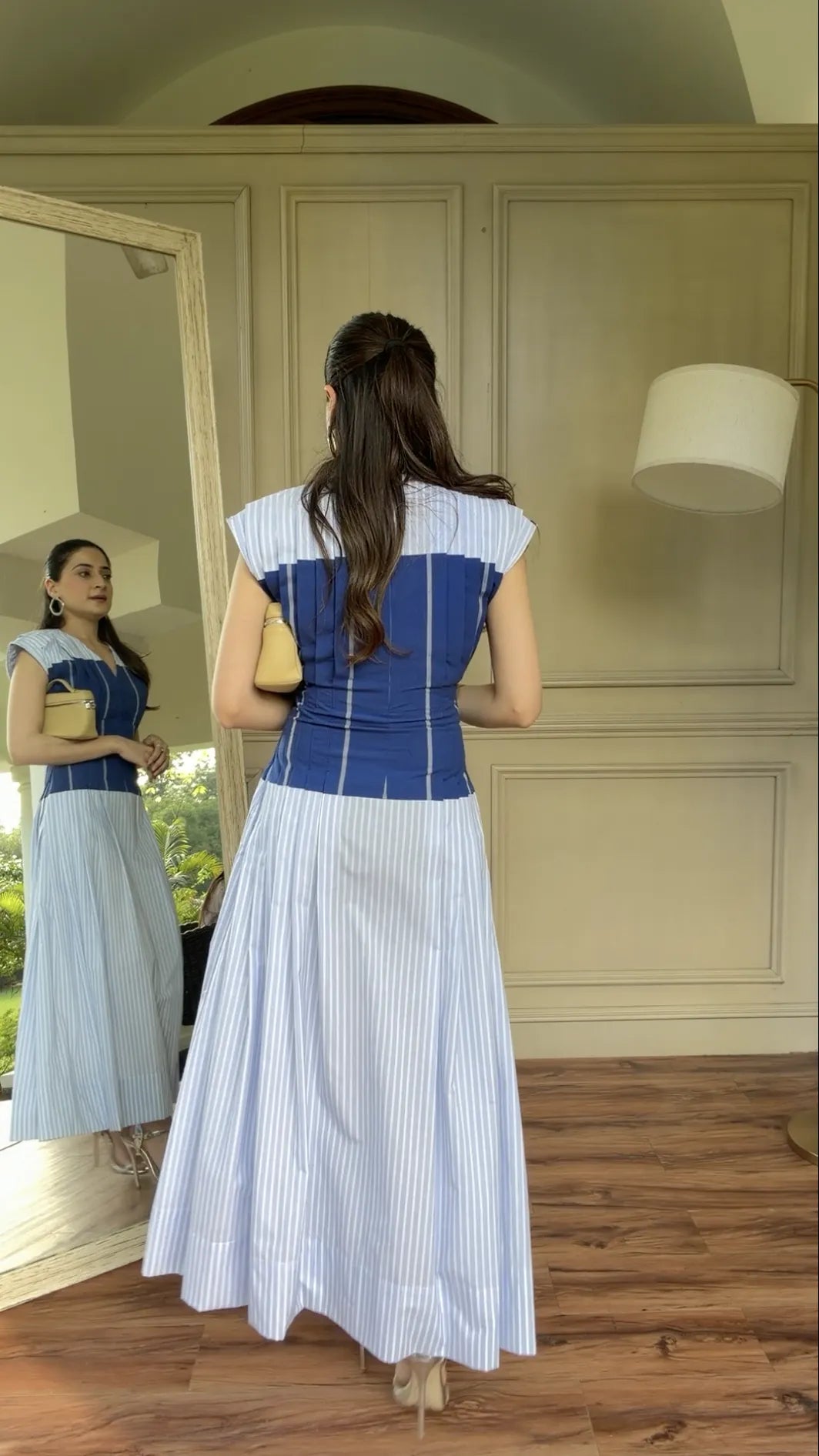 Lea pleated dress
