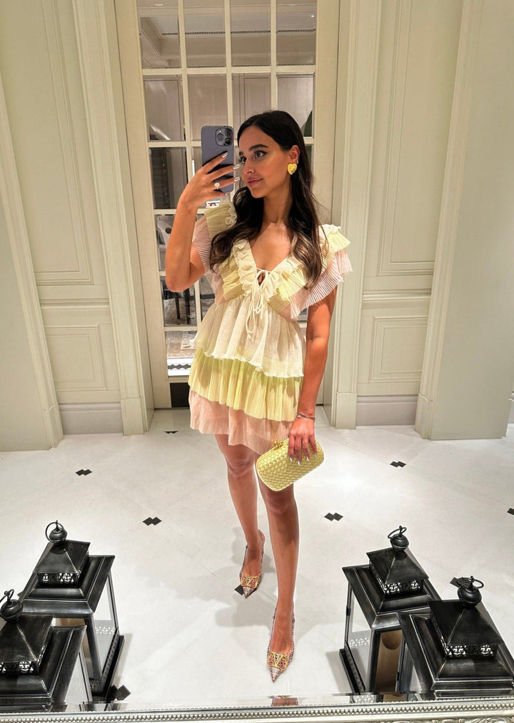 Arushi Mehra in California Primrose Dress