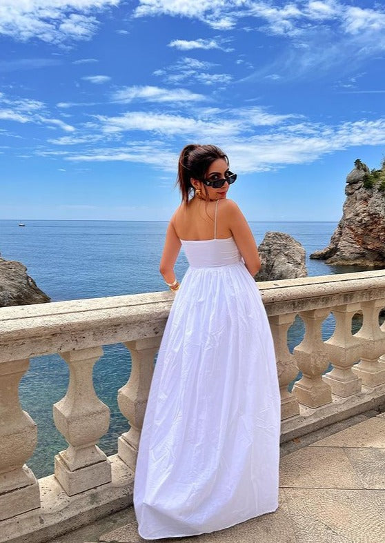 Niki Mehra in Mykonos co-ord set