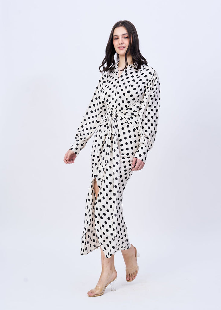 Penny (polka dot shirt dress)