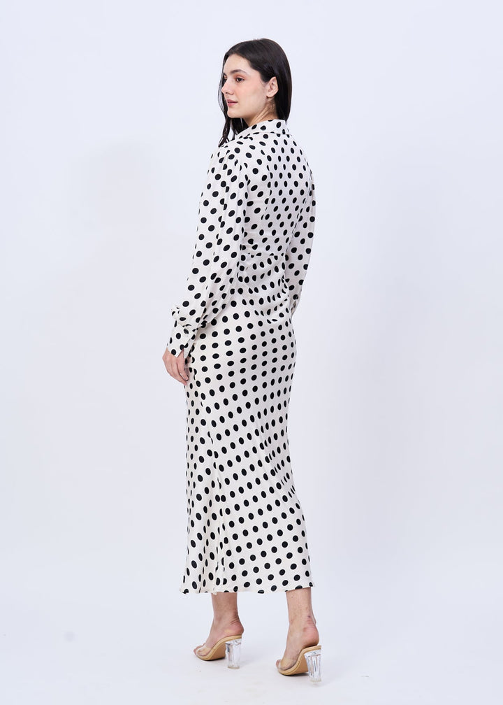 Penny (polka dot shirt dress)