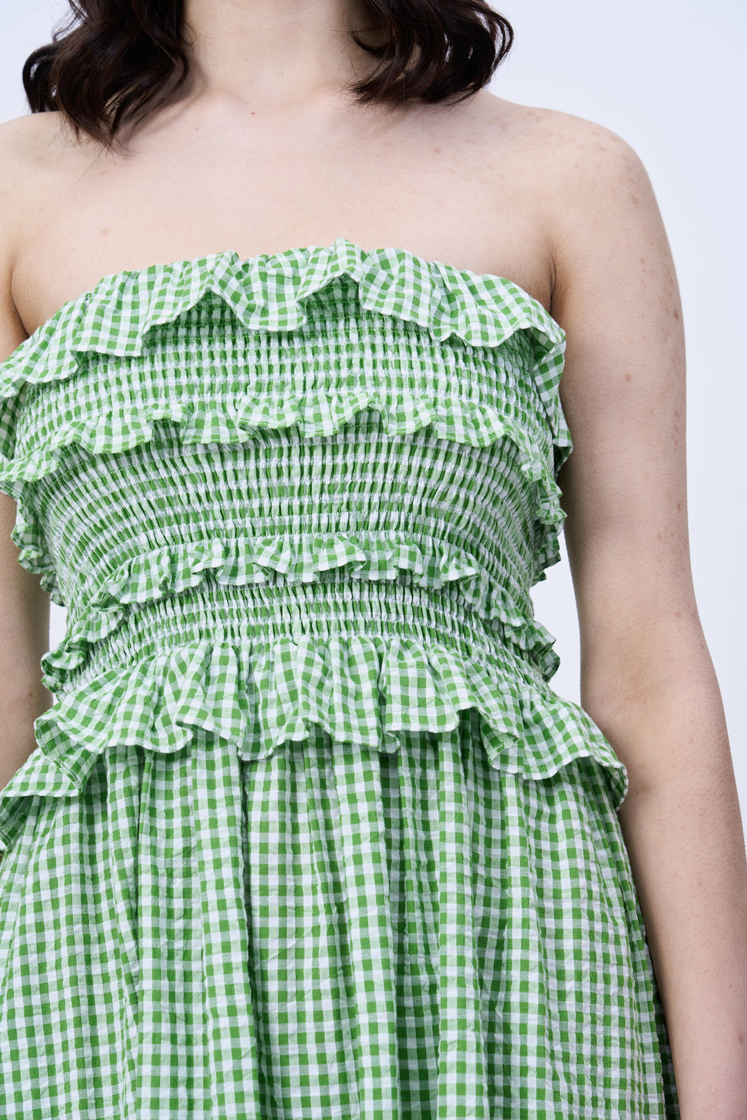 Piper (gingham tube dress)
