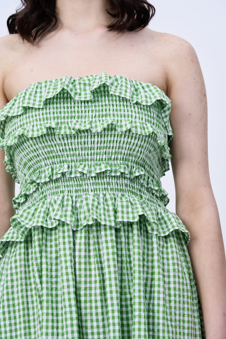 Piper (gingham tube dress)