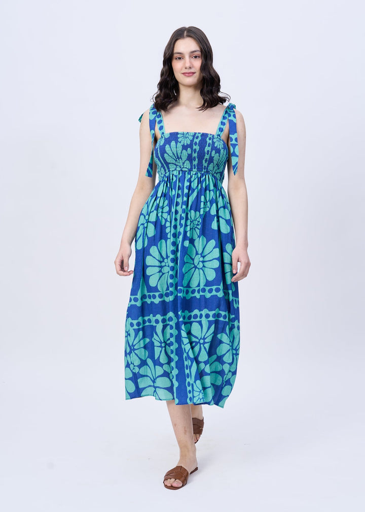 Tropica (printed midi dress)