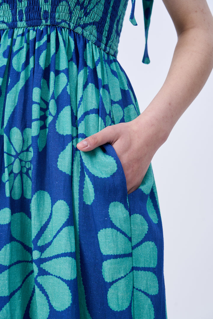 Tropica (printed midi dress)