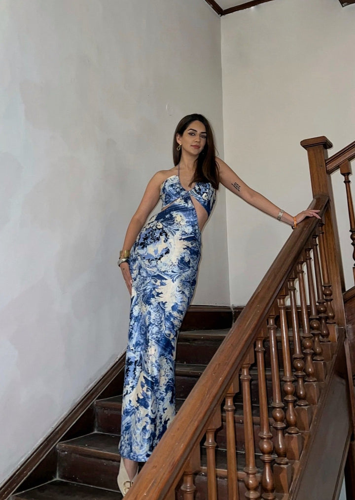 Karma Dhingra in High-Tide Maxi Dress