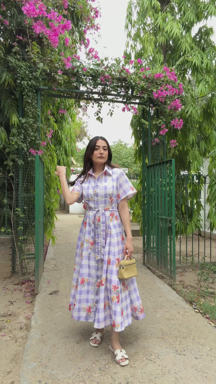 Itika Arora in Daisy Dress
