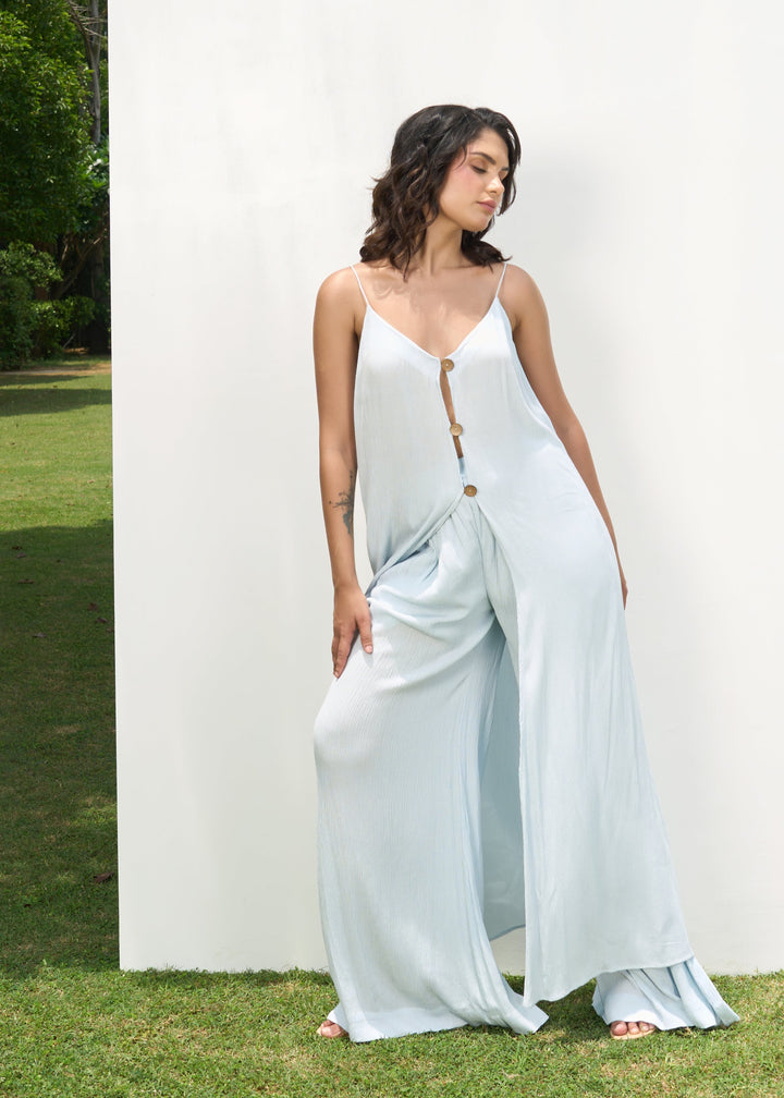 Echo relaxed Co-ord set (blue)
