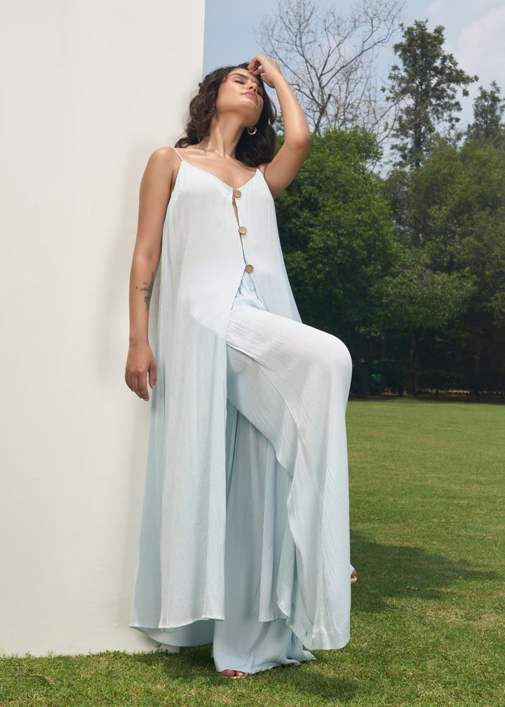Echo relaxed Co-ord set (blue)