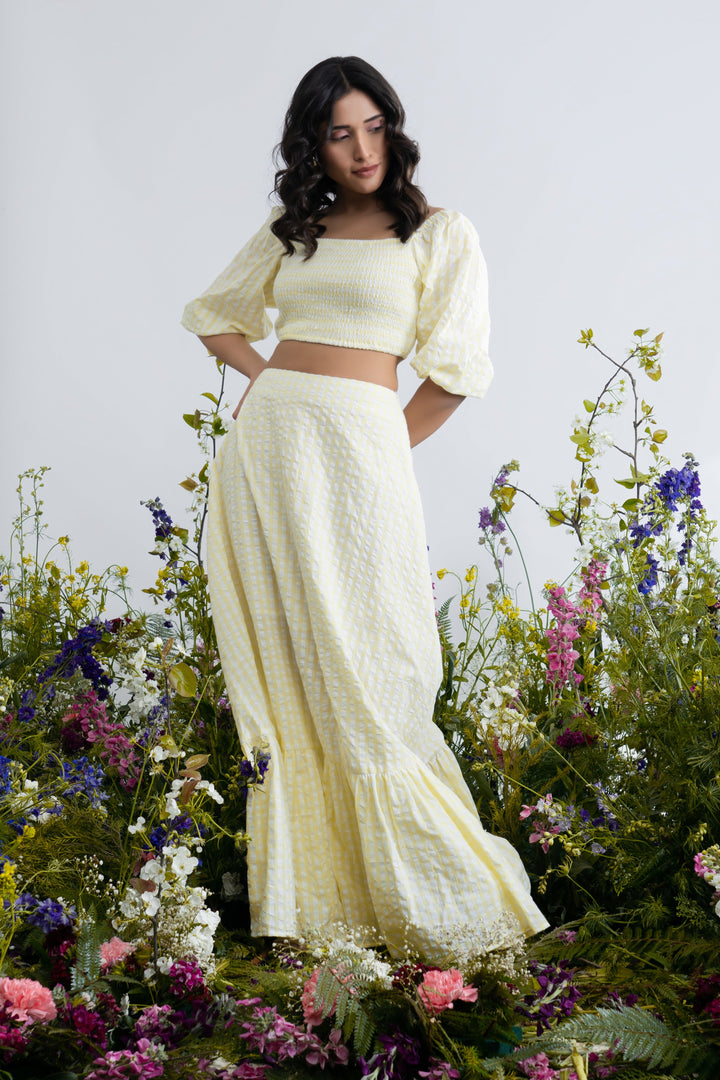 Komal Kapoor in Buttercup Co-Ord Set
