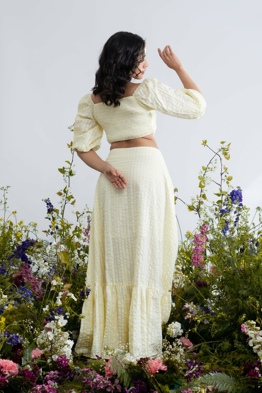 Komal Kapoor in Buttercup Co-ord Set