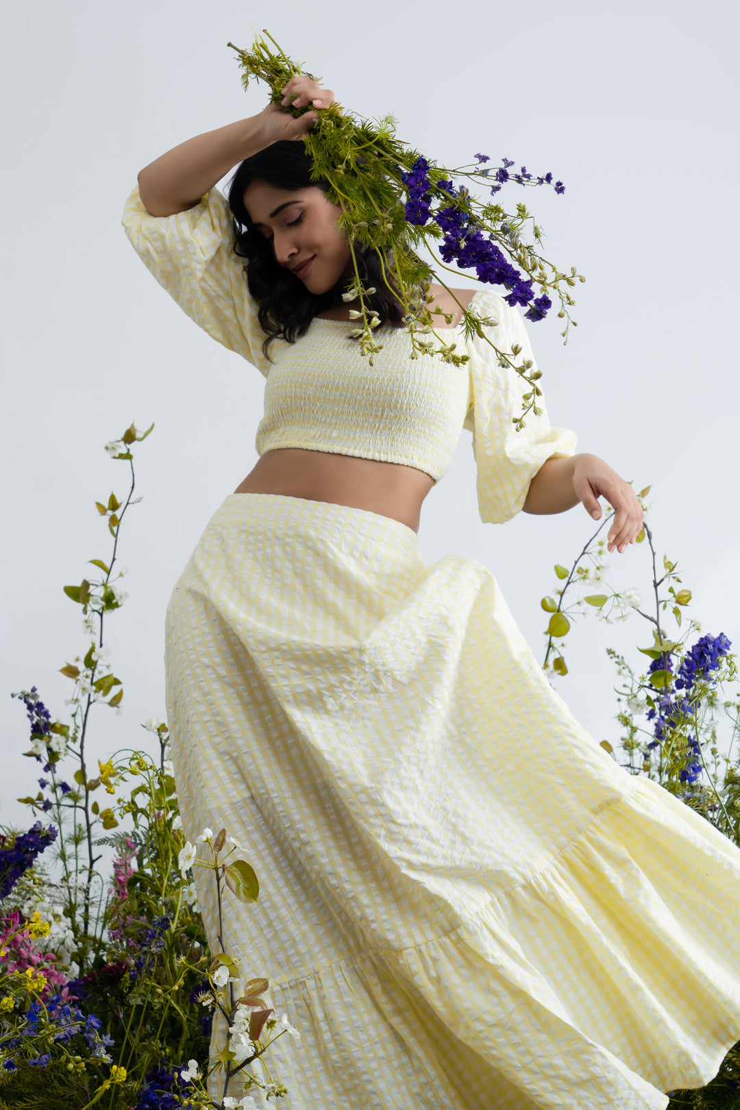 Komal Kapoor in Buttercup Co-Ord Set