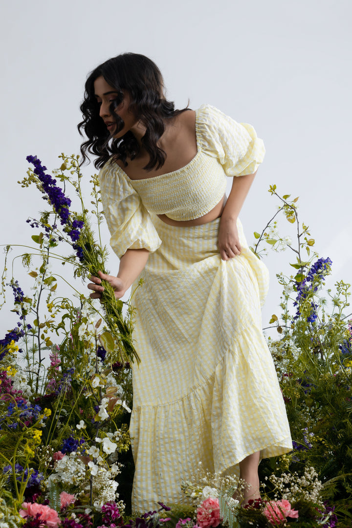 Komal Kapoor in Buttercup Co-Ord Set
