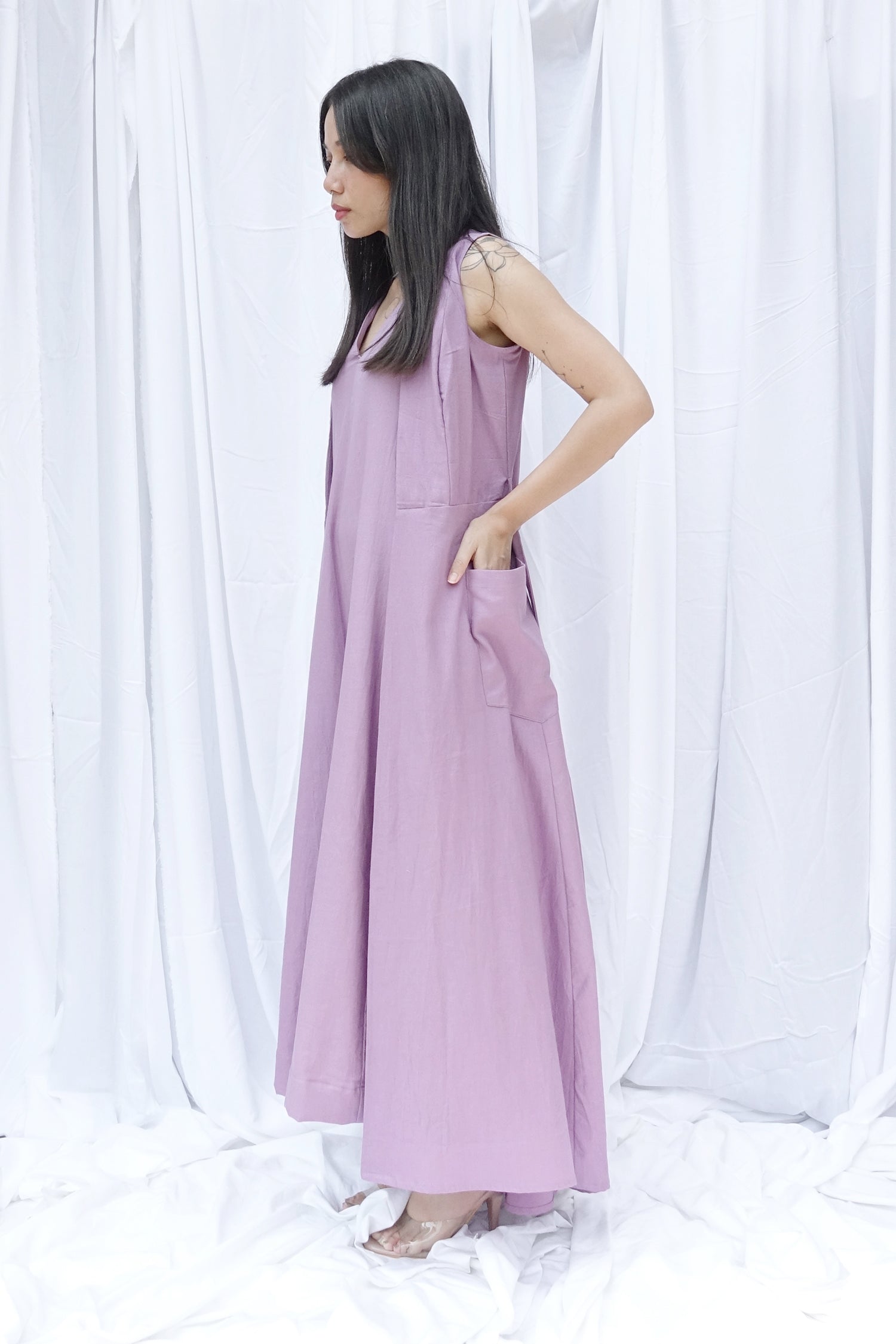 Ceya Jumpsuit (Set) (Lavender)