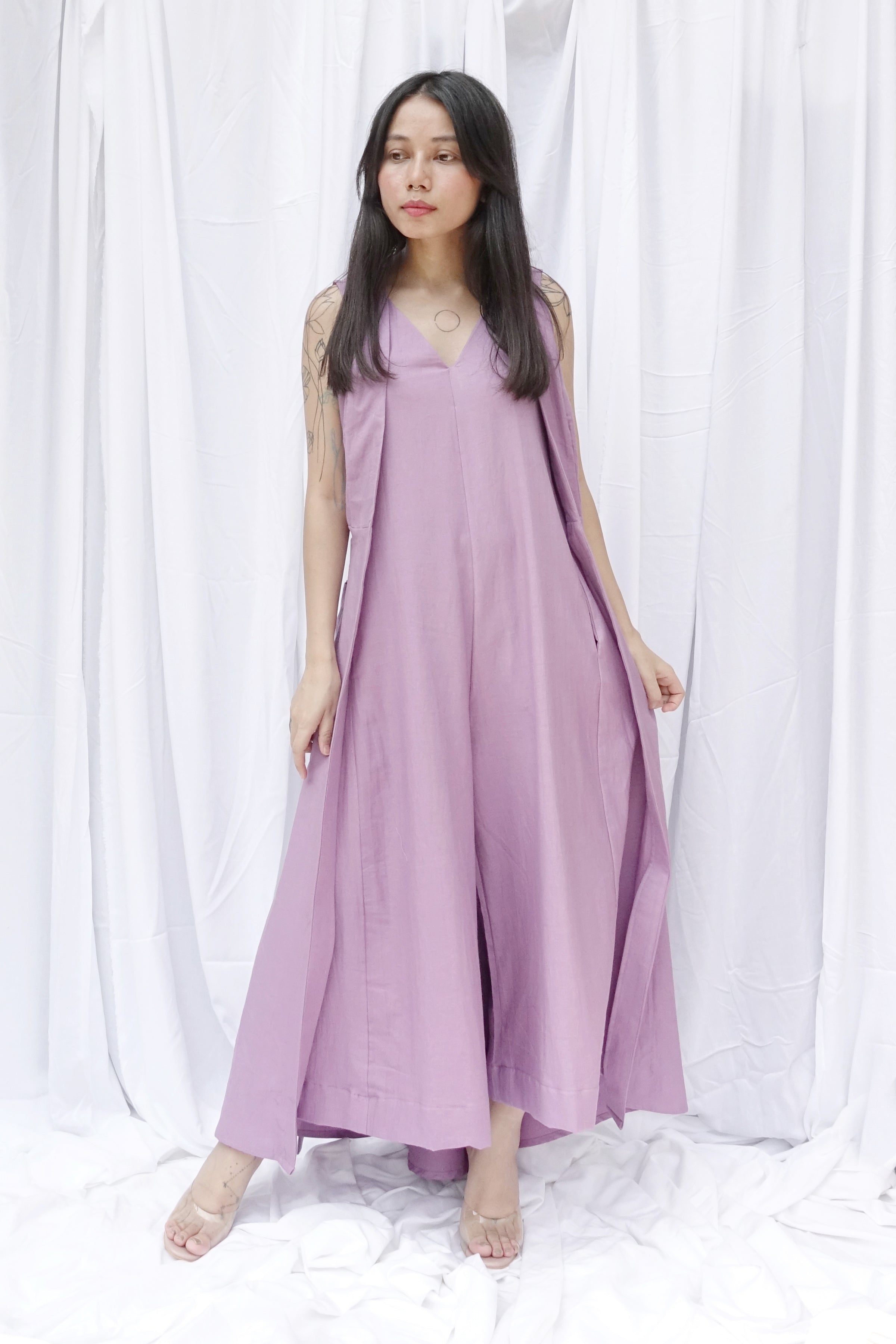 Ceya Jumpsuit (Set) (Lavender)