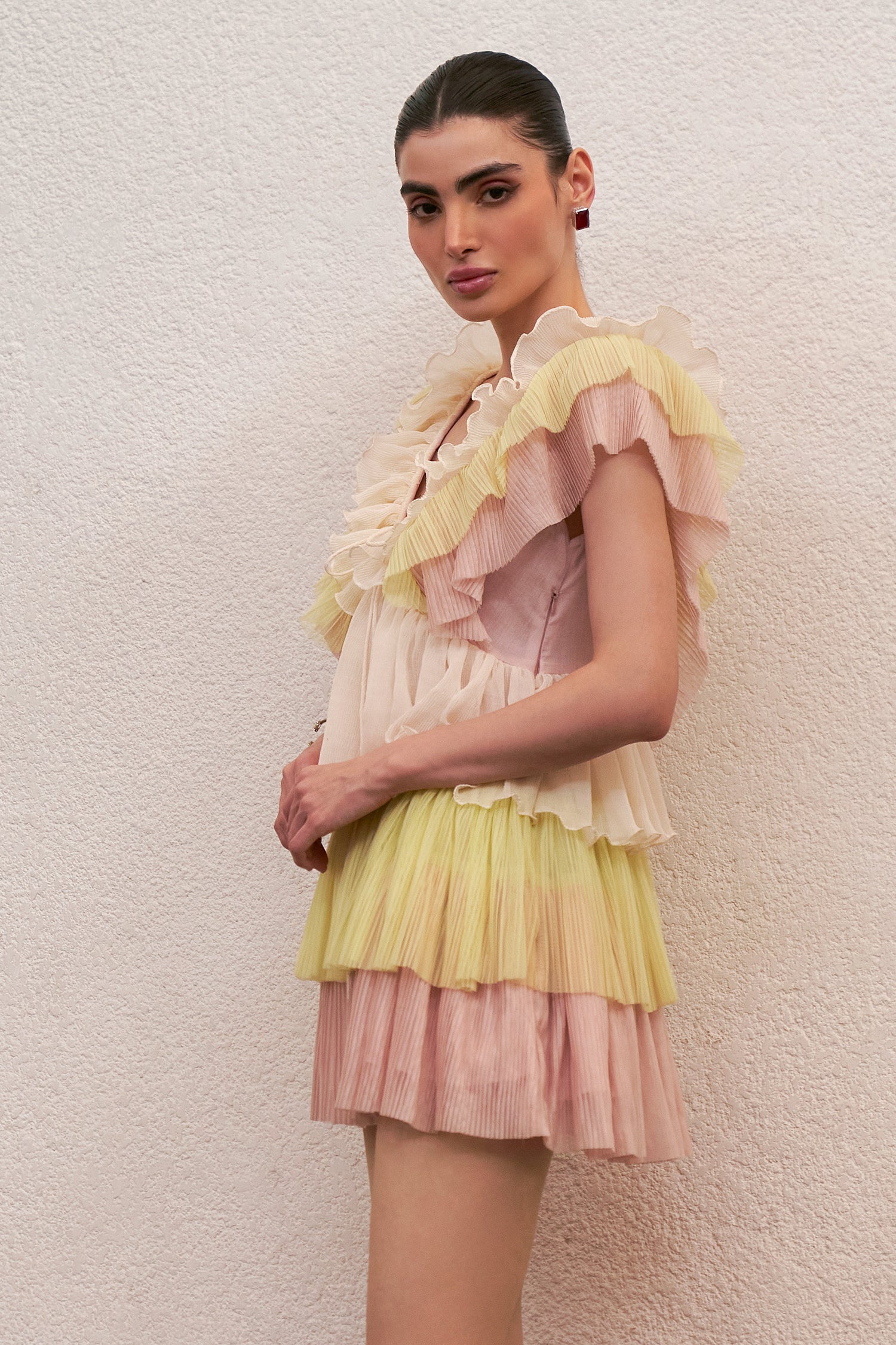 California primrose dress (Mini length)